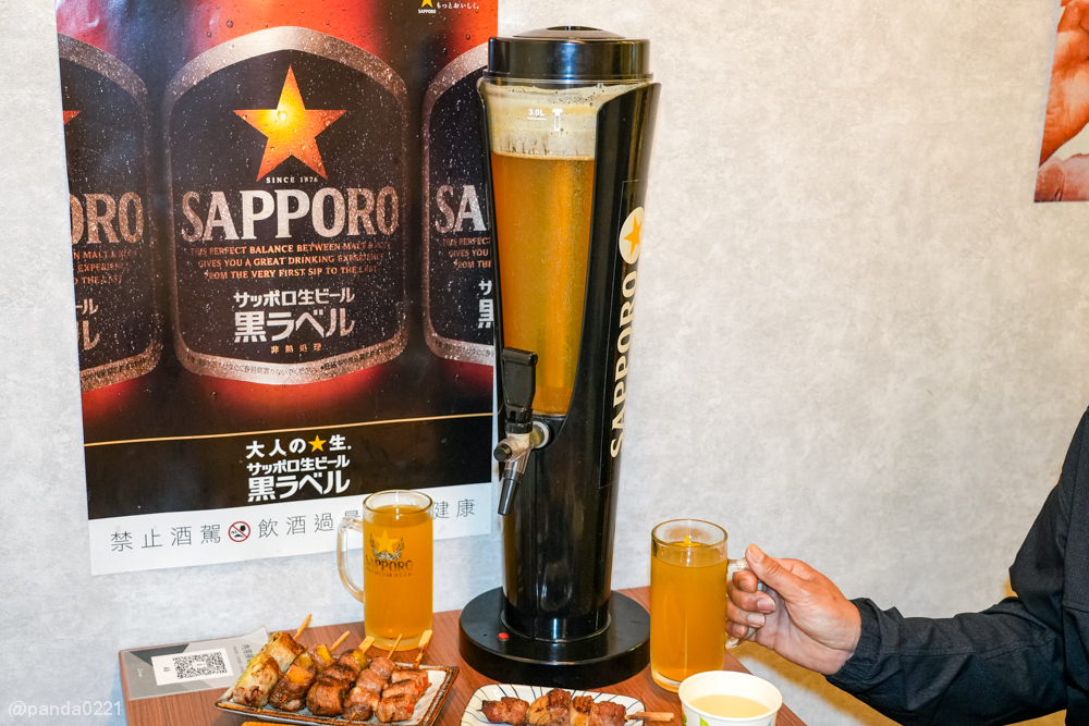 桃園｜和也串燒專門(桃園中正店)．多元水果口味串燒，浮誇啤酒柱聚餐必選！ @Panda&#039;s paradise