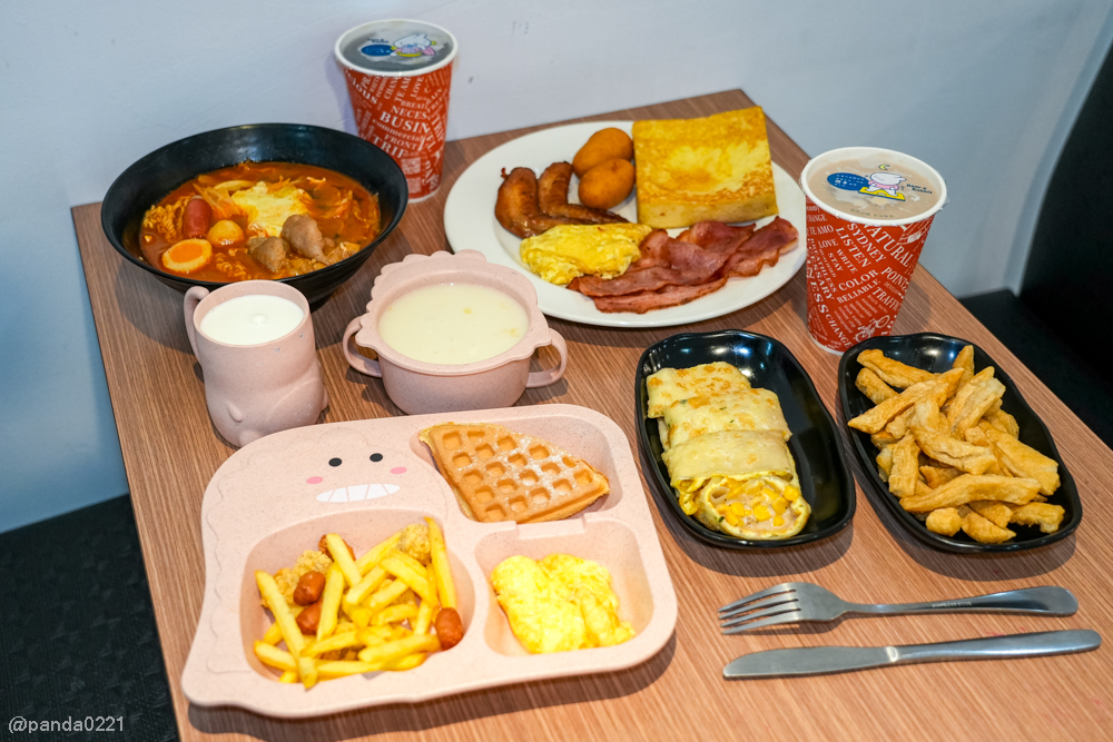 桃園平鎮｜晨熙早午餐-南勢店．在地人推薦的高CP值早午餐！ @Panda&#039;s paradise