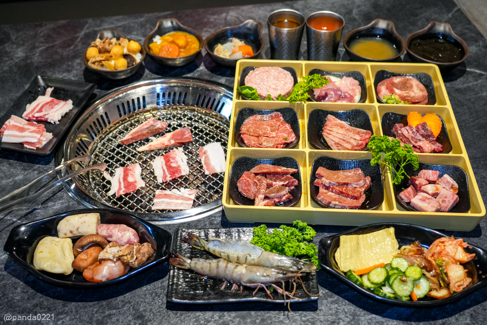 桃園中壢｜崎森燒肉吃到飽．牛豬雞隨你烤，還有壽喜燒、咖哩飯、冰品飲料吃到飽只要460元起！ @Panda&#039;s paradise