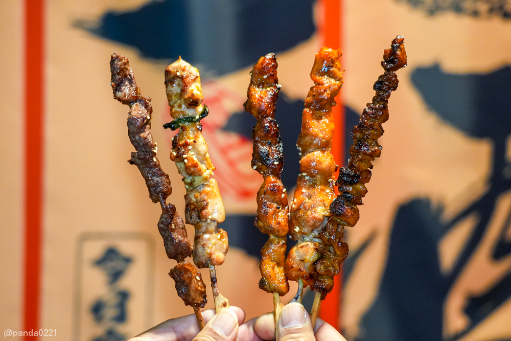 桃園｜赤烤bar．純炭火直球焦香串燒，平價美味，下班小酌聚餐首選！ @Panda&#039;s paradise