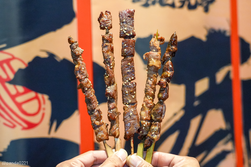 桃園｜赤烤bar．純炭火直球焦香串燒，平價美味，下班小酌聚餐首選！ @Panda&#039;s paradise