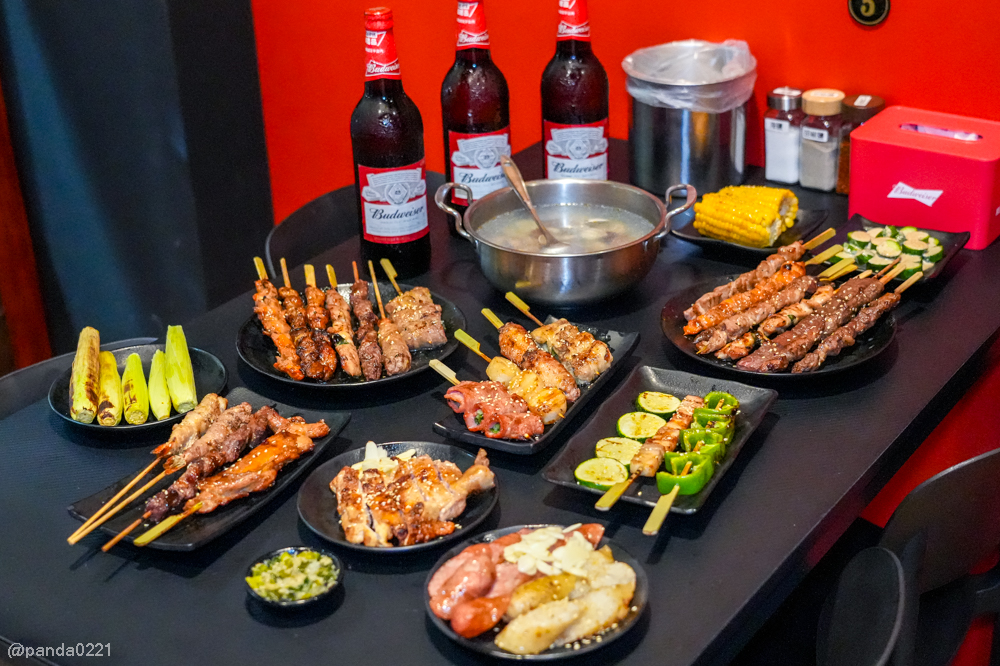桃園｜赤烤bar．純炭火直球焦香串燒，平價美味，下班小酌聚餐首選！ @Panda&#039;s paradise
