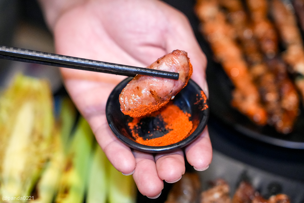 桃園｜赤烤bar．純炭火直球焦香串燒，平價美味，下班小酌聚餐首選！ @Panda&#039;s paradise