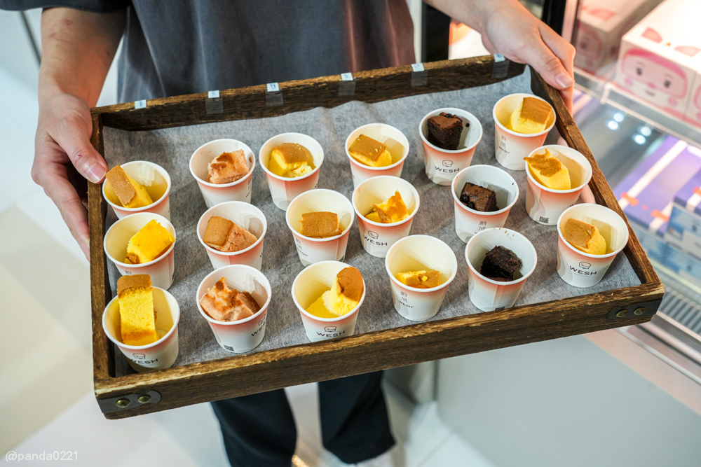 桃園蘆竹｜蔚旭WESH 古早味蛋糕．台茂快閃登場！波力聯名蛋糕與招牌巧克力必吃～ @Panda's paradise