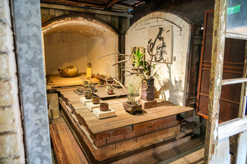 新北鶯歌｜夥房．鐵道旁的百年紅磚老宅，預約制下午茶體驗！ @Panda's paradise