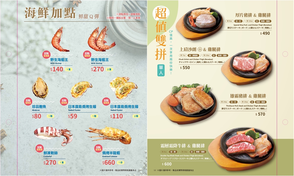 桃園蘆竹｜爭厚厚切牛排南崁五福店．厚度超有誠意的原塊排餐，自助吧主食、例湯到霜淇淋無限供應！ @Panda's paradise