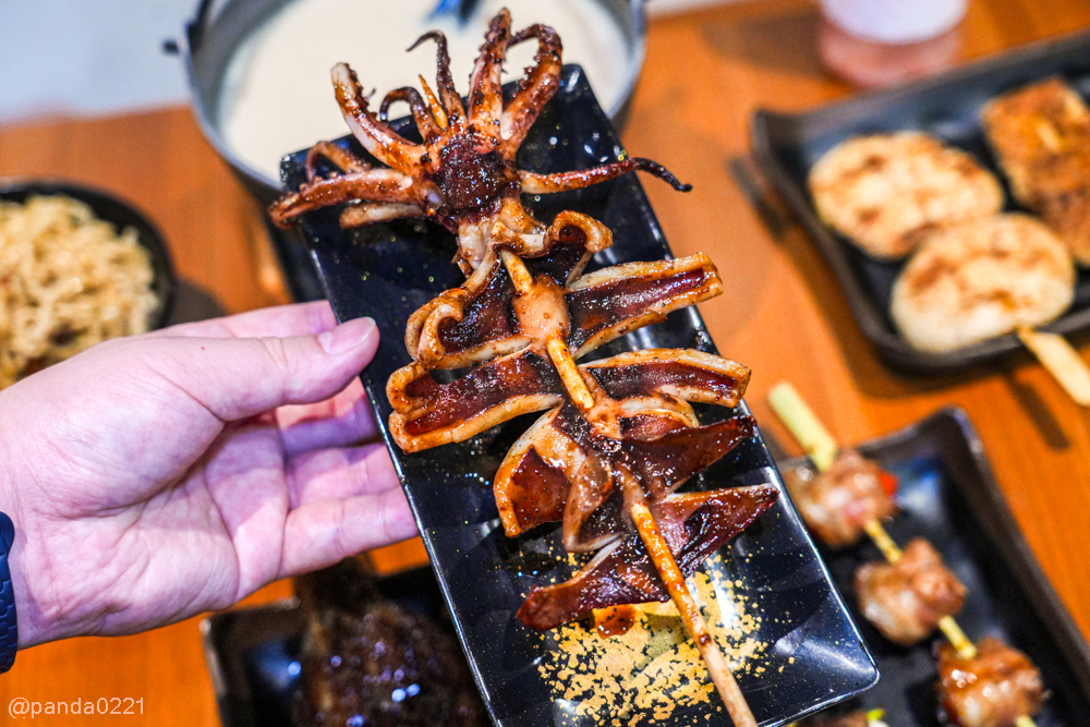桃園｜柒息地串燒居酒屋-國豐店．29元起平價串燒！肉串、海鮮、蔬菜通通自己挑 @Panda's paradise