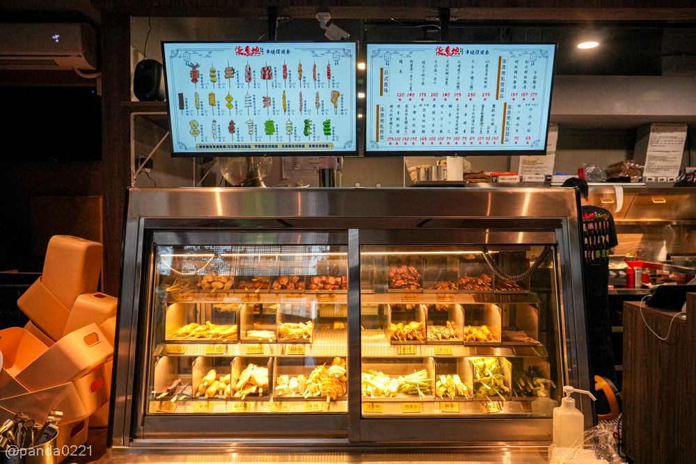 桃園｜柒息地串燒居酒屋-國豐店．29元起平價串燒！肉串、海鮮、蔬菜通通自己挑 @Panda's paradise