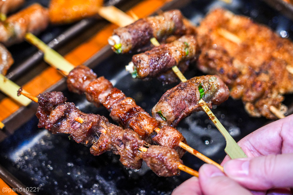 桃園｜柒息地串燒居酒屋-國豐店．29元起平價串燒！肉串、海鮮、蔬菜通通自己挑 @Panda's paradise