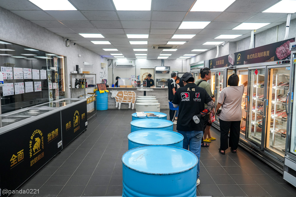新北樹林｜武鶴嚴選倉儲．藏在巷弄裡的肉品倉庫！日本A5和牛、海鮮都有，還能免費代客料理～ @Panda's paradise