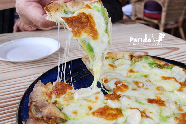 龍潭｜木盒子柴燒窯烤披薩~浪漫花園的披薩店 @Panda&#039;s paradise