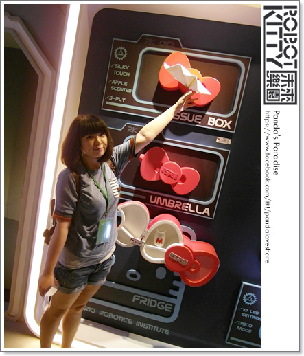 展覽｜Kitty迷呼聲尖叫~Robot Kitty未來樂園微笑科技互動展 @Panda&#039;s paradise
